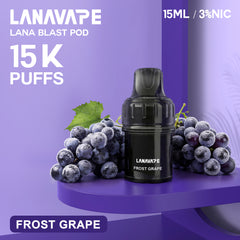 【 Q倉 】Lana 15000口 拋棄式霧化彈 【買3盒送主機或者一顆彈】